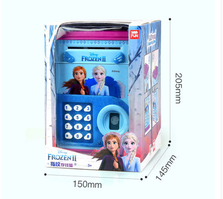 OEM Customized Robot Coin Bank Dengan Sidik Jari Plastik Kotak Uang
