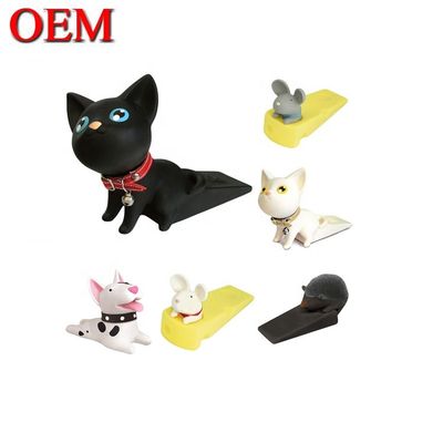 Pabrik Desain OEM Dibuat Plastik Stopper Kartun Door Stopper