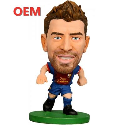 OEM Disesuaikan Sepak bola superstar Aksi Tokoh mainan sepak bola Pemain Aksi Tokoh