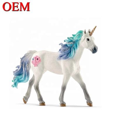 Custom Made Cute 3d kuda resin mainan dibuat resin hewan patung