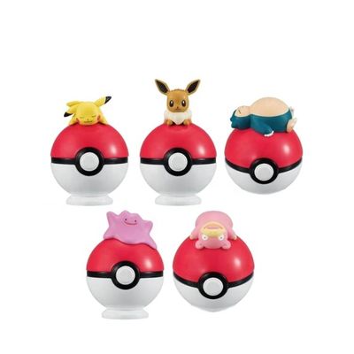 Produsen mainan khusus Custom Make Mini Toy Egg pokmon Toys Kapsul