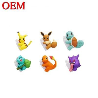 Produsen Custom Mini Figure USB Data Line Charging Cable Protector Capsule Toy