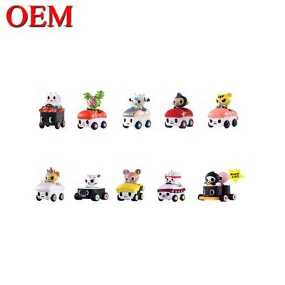 OEM Mini Car Toys Untuk Candy Cup Custom Kapsul Kecil Mainan Plastik Aman Untuk Anak-anak