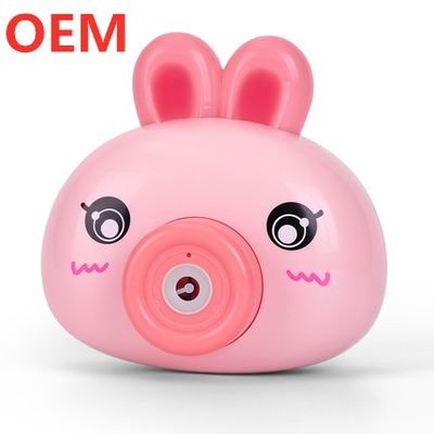 OEM Disesuaikan 3D Kartun Mini Handheld Bubble Blowing Machine Portable Bubble Maker