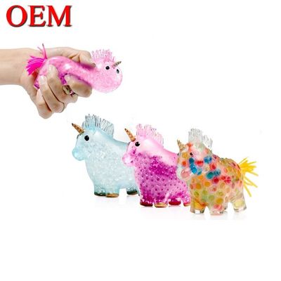 OEM Squishy Bola Stres Mainan OEM Berubah Warna Gel Bola Stres Dibuat TPR Silikon Mainan Untuk Anak-anak