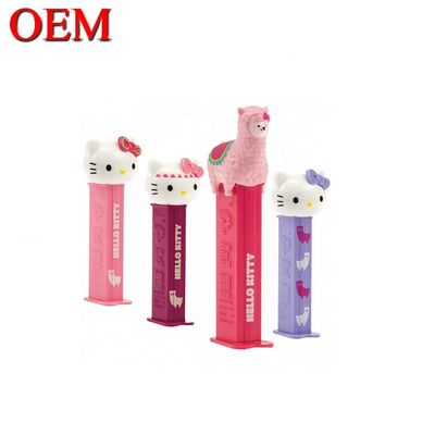 Dispenser Permen Plastik 3D Karikatur Permainan Hellokitty Oem Permen Paket