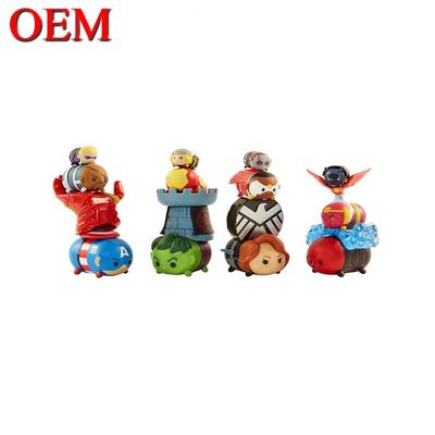 Custom manufacturer custom plastik PVC vinyl mainan Custom Tsum Tsum Blind Pack Mini-Figures