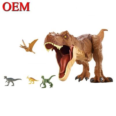 Produsen mainan khusus khusus Super Cool Dinosaur Play Figure 3D Model Toy