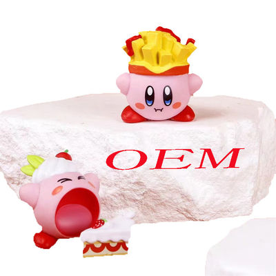 Permainan Silikon Plastik Customized OEM 3D Soft Squishy tokoh karakter Toys Pabrik produsen mainan