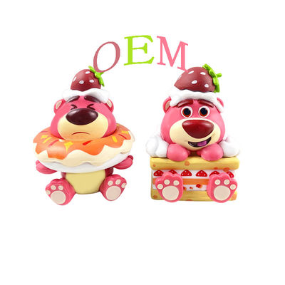 Permainan Silikon Plastik Customized OEM 3D Soft Squishy tokoh karakter Toys Pabrik produsen mainan