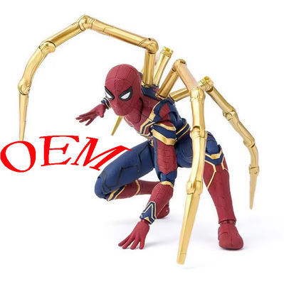 Custom Spider Man Plastic Action Figure Spider Man Model Koleksi 15 Cm Spider Man Model Figure