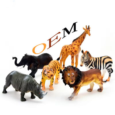 Custom Murah Plastik Wild Toys Farm Model Hewan Liar Plastik Hadiah Toys Toys Pabrik