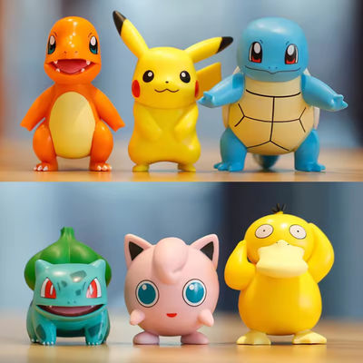 Permainan Silikon Plastik Customized OEM 3D Soft Squishy Figure Character Toys Pabrik Produsen Mainan