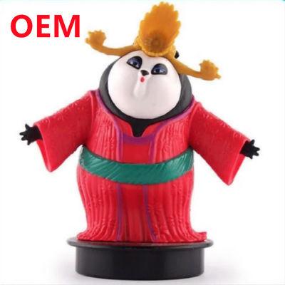 Customized Red Color 3d Pvc Toys OEM Soft Plastic Collection Karakter Anime Buat TPR 10 Cm Tinggi Cute Girl Figure