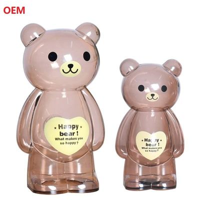 Happy Bear Coin Bank Money Box untuk Anak-anak yang Disediakan oleh Klien Surprise