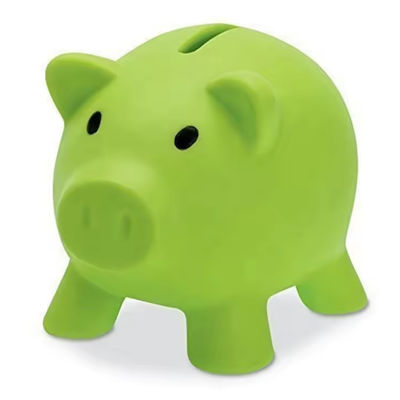 Customized Warna Cute Piggy Bank Kotak Uang Anak Hadiah